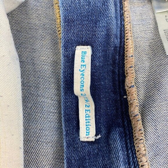 Diesel Men's Eyecon Zatiny 2019 2nd Edition Straight Fit Blue Wash 0085V US 36 - Picture 8 of 16